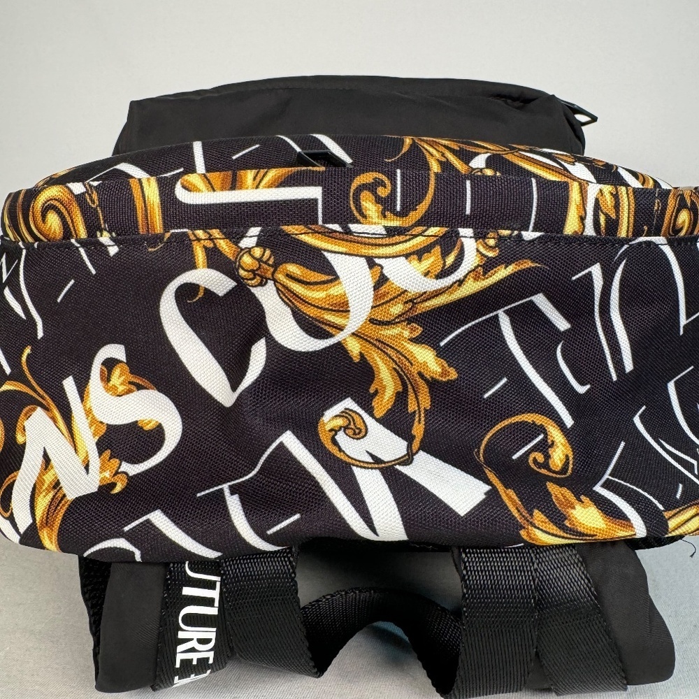 Versace Jeans Couture Baroque Print Backpack - Picture 5 of 12